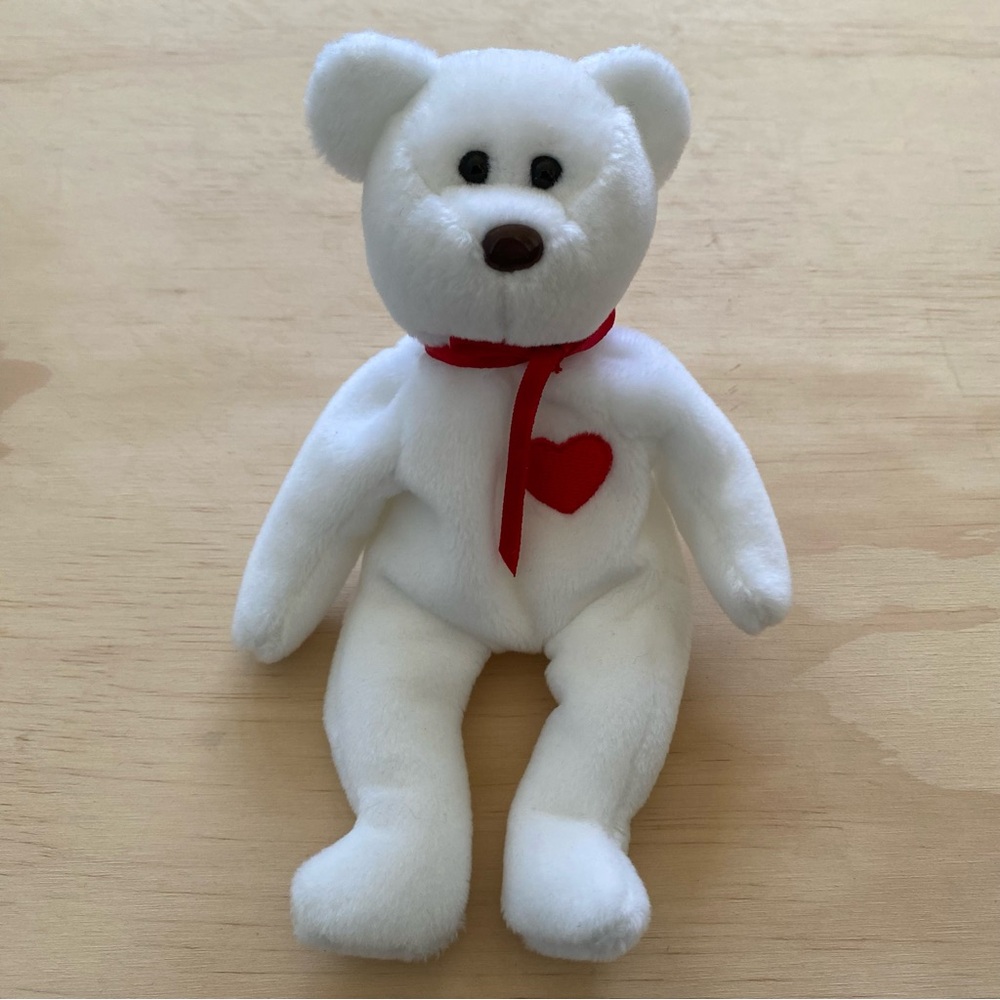 ❌ SOLD ❌ Ty Beanie Babies Valentino the bear